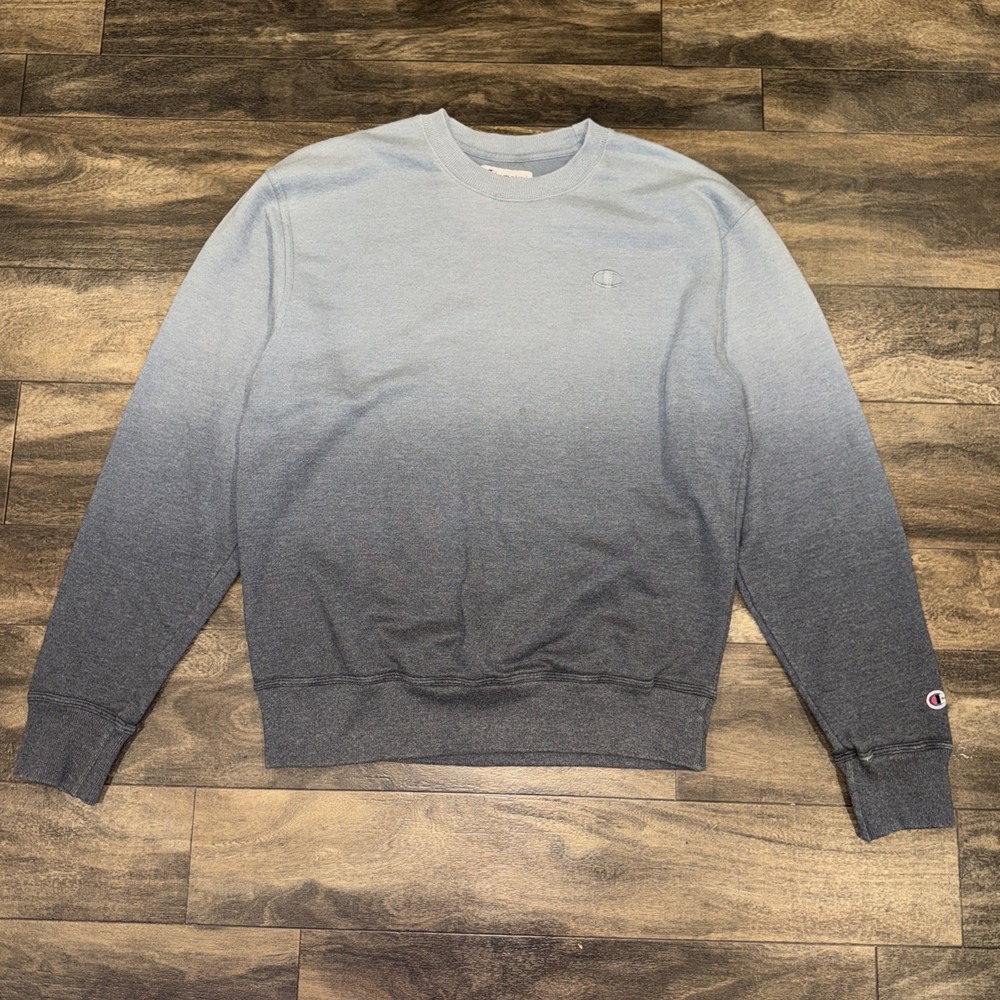 Champion Athleticwear Fleece Pullover Long-Sleeve Sweatshirt Men's Size M Grey